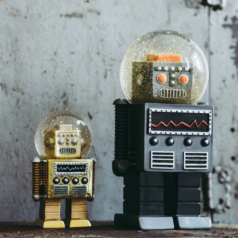 SNOWGLOBE BOUGEOIR / PHOTOPHORE DONKEY