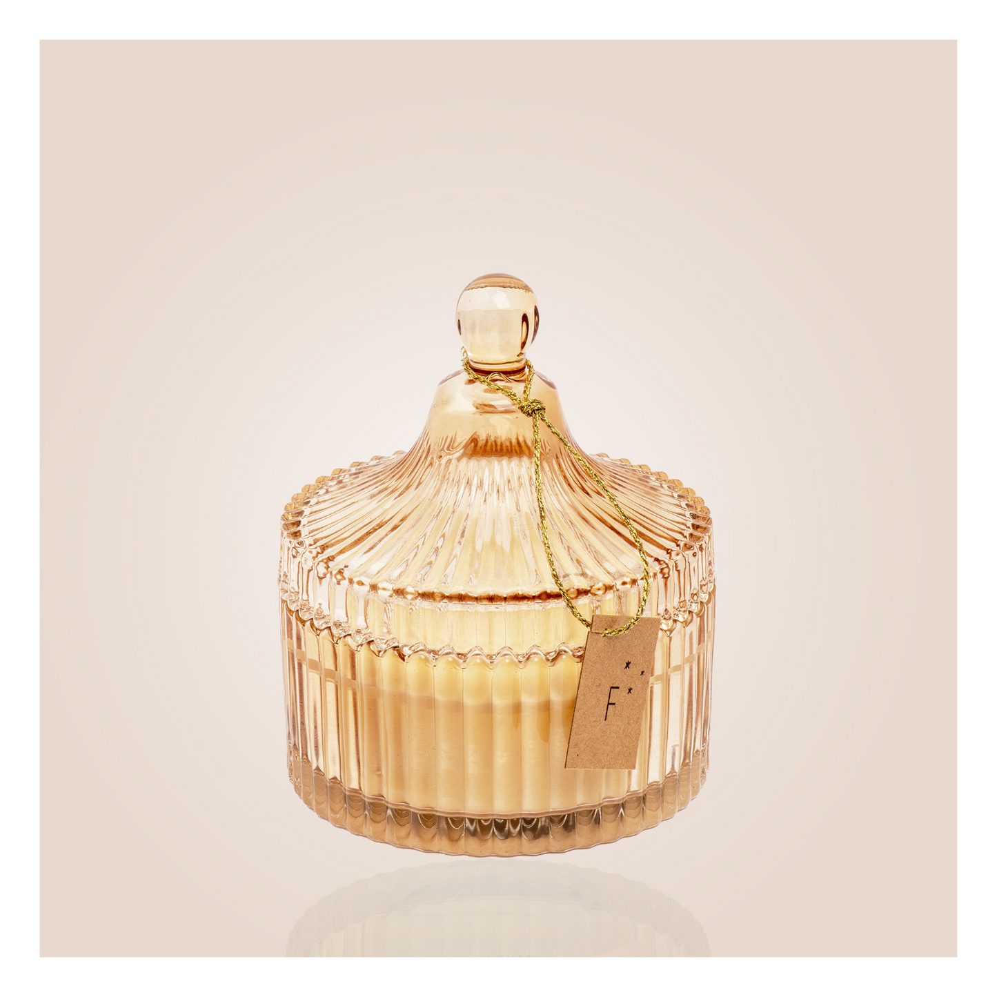 BOUGIE BONBONNIERE CACHEMIRE TONKA FARIBOLES