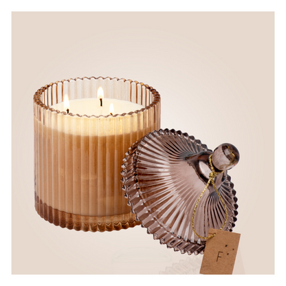 BOUGIE BONBONNIERE CACHEMIRE TONKA FARIBOLES