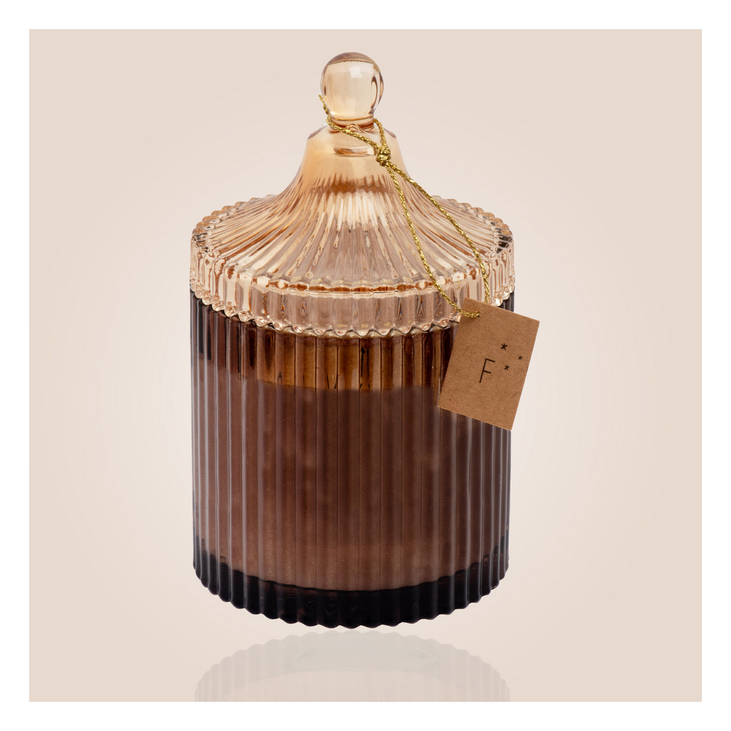 BOUGIE BONBONNIERE CACHEMIRE TONKA FARIBOLES