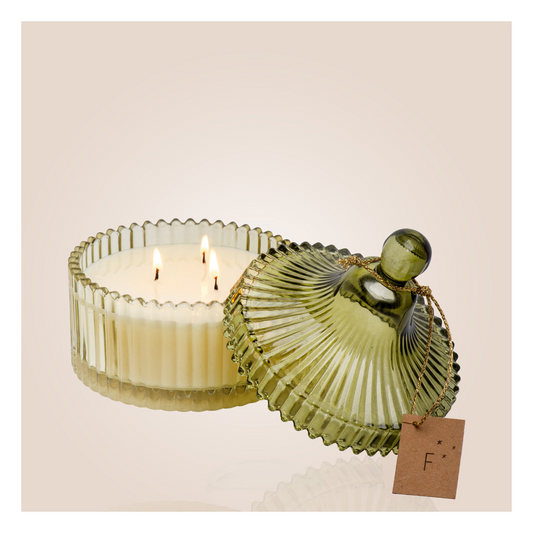 BOUGIE BONBONNIERE MUSC DES NEIGES FARIBOLES