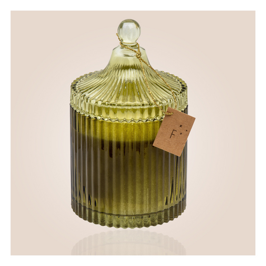 BOUGIE BONBONNIERE MUSC DES NEIGES FARIBOLES