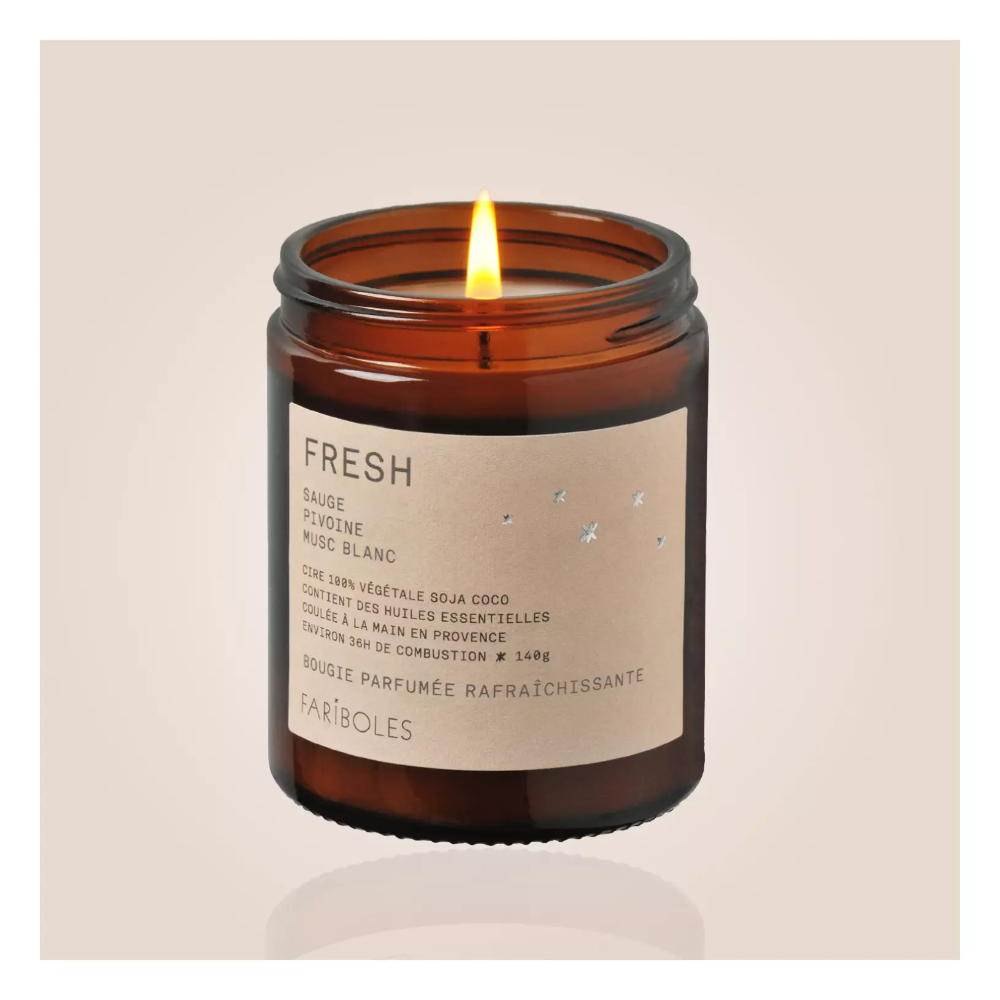 GREEN 140G FRESH BOUGIE FARIBOLES
