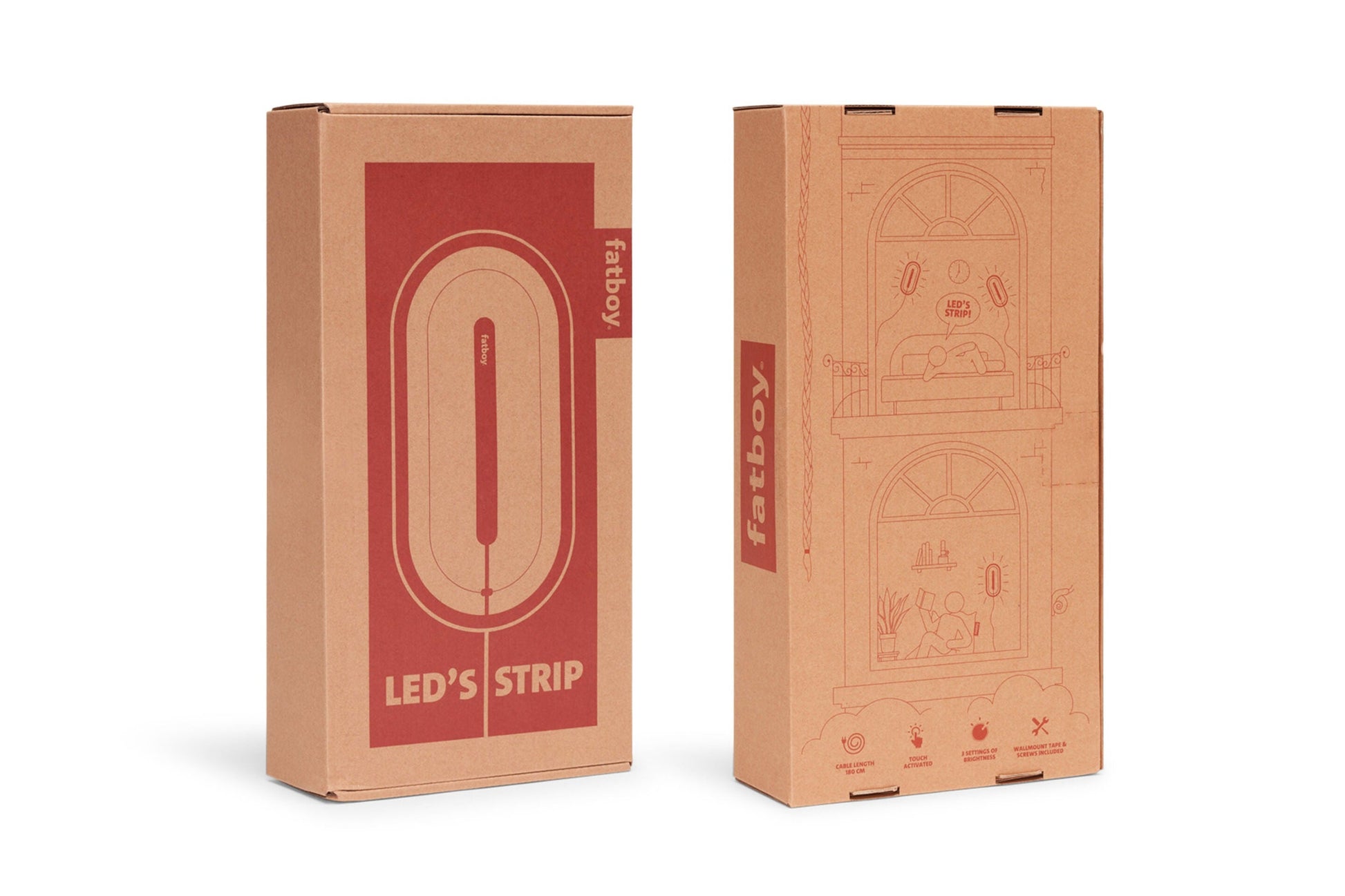 LED'S STRIP LUMINAIRE FATBOY