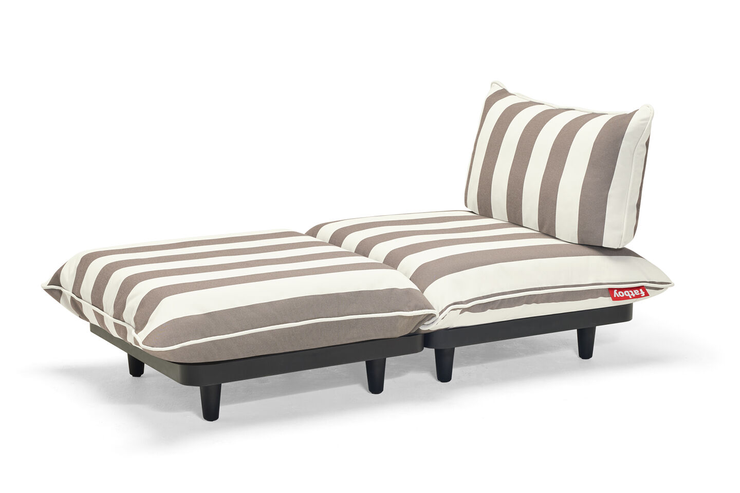 Paletti Daybed + housse offerte MOBILIER EXTERIEUR FATBOY Stripe Cacao