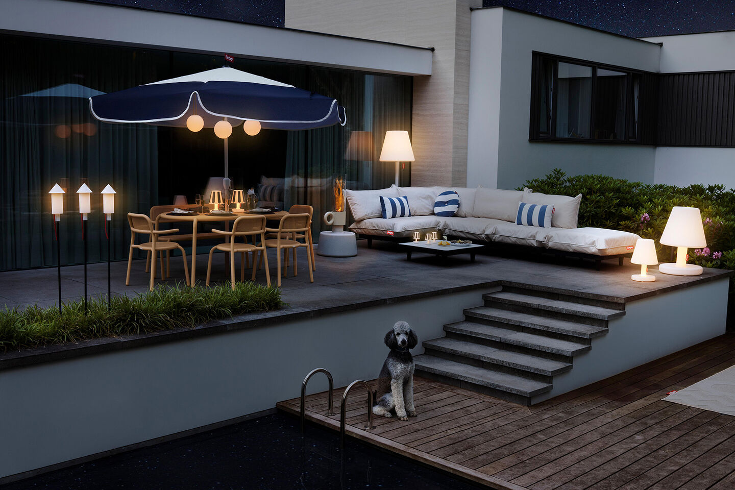 Paletti Lounge Sofa + housse offerte MOBILIER EXTERIEUR FATBOY