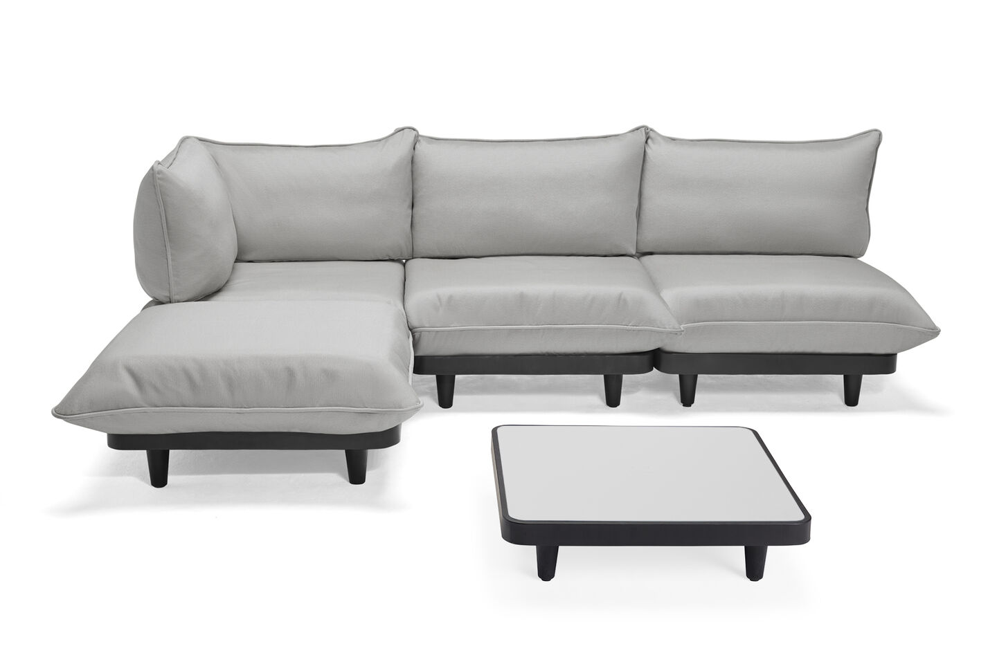 Paletti Set Large Royal + table + housse gratuite MOBILIER EXTERIEUR FATBOY Wolf Grey