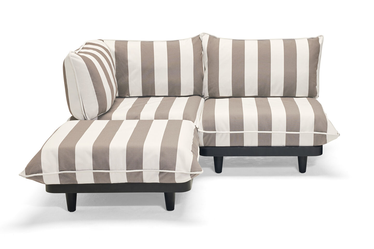 Paletti Set Medium + housse offerte MOBILIER EXTERIEUR FATBOY Stripe Cacao (LEFT)