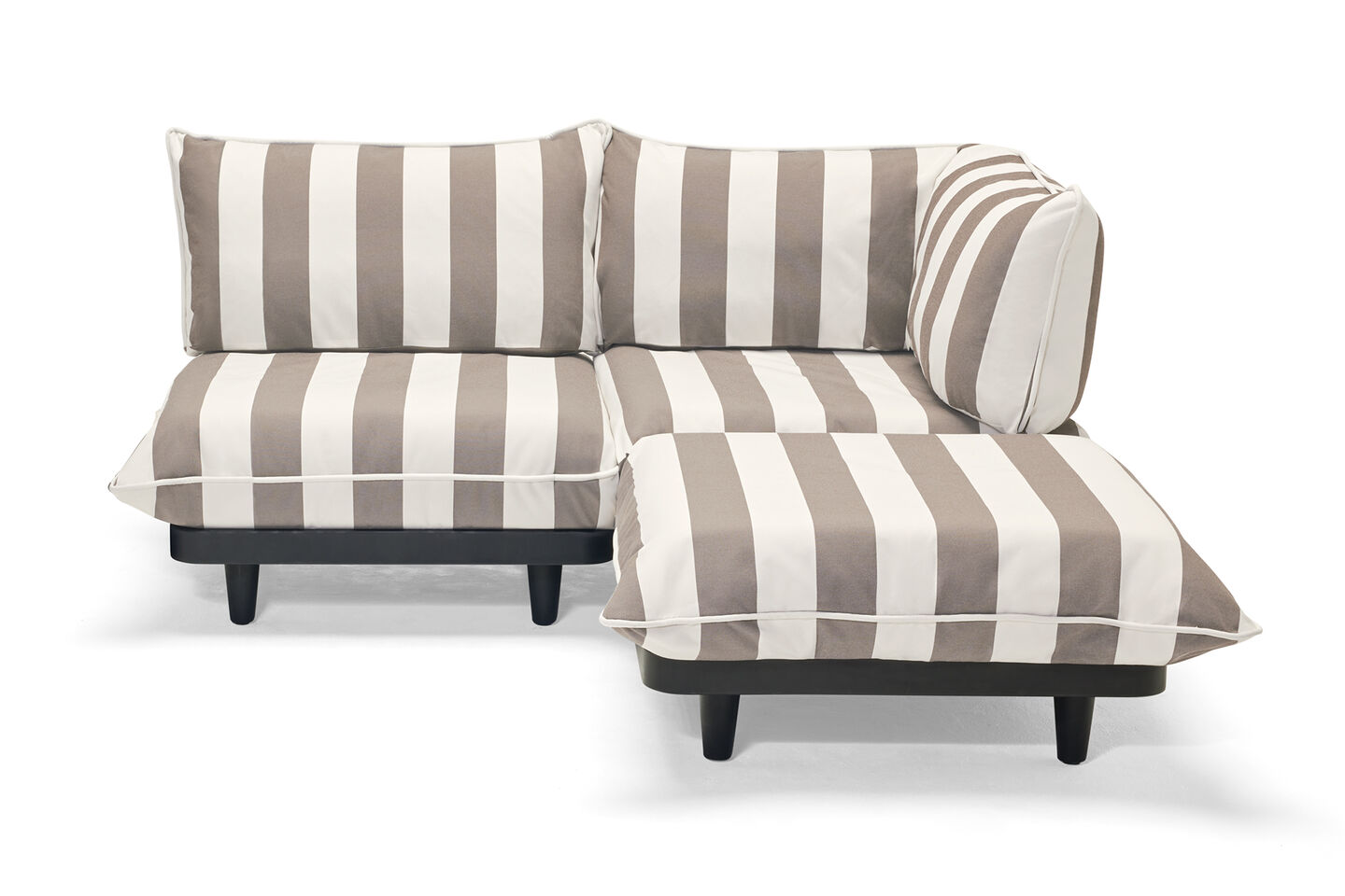 Paletti Set Medium + housse offerte MOBILIER EXTERIEUR FATBOY Stripe Cacao (RIGHT)