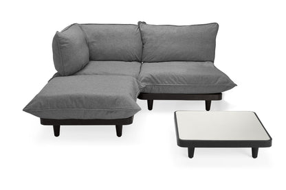 Paletti Set Medium + table + housse offerte MOBILIER EXTERIEUR FATBOY Rock Grey