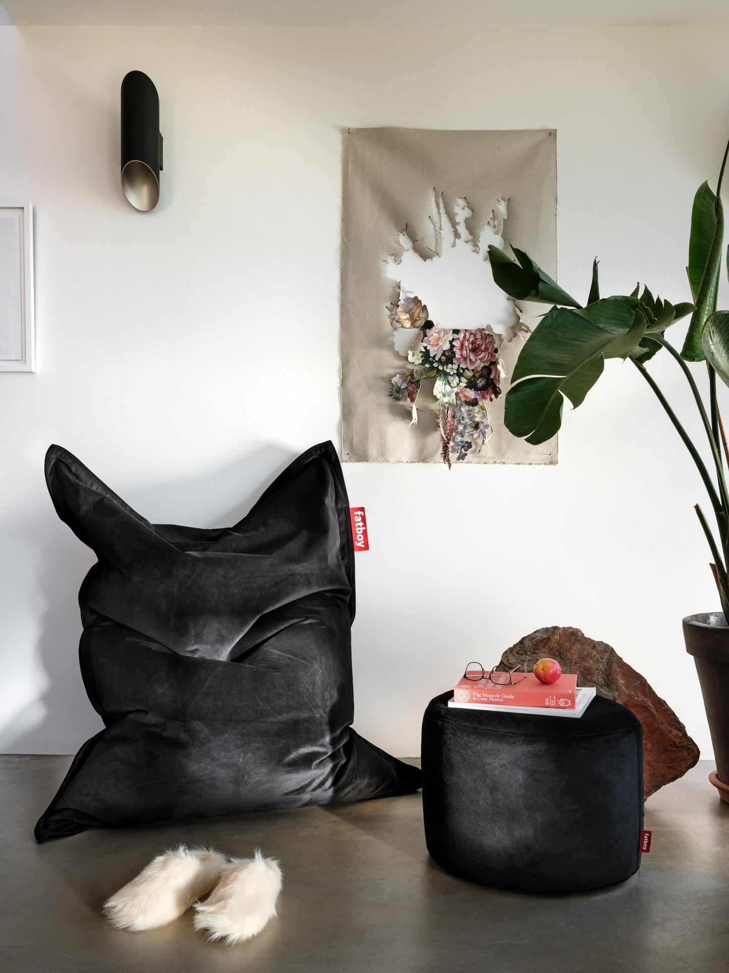 POINT VELVET BLACK FATBOY