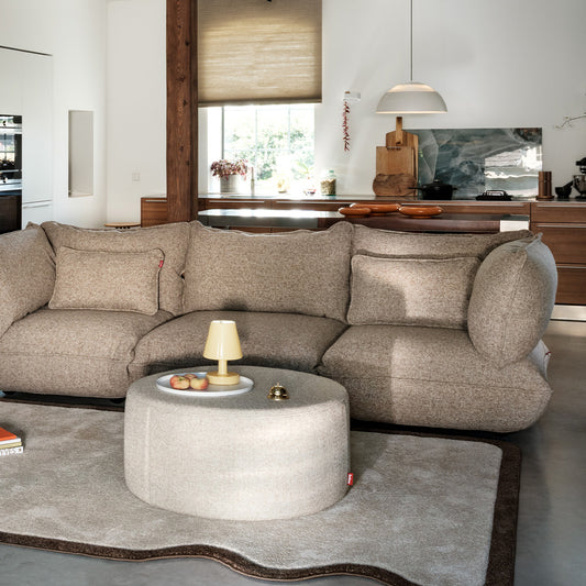 RECYCLED PUFF PILLOW BOUCLE FATBOY