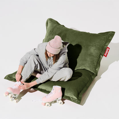 ORIGINAL SLIM VELVET DEEP GREEN FATBOY