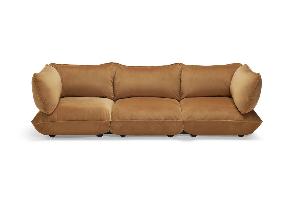 Sumo Sofa Grand Velvet Recycled MOBILIER FATBOY Almond