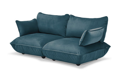 Sumo Sofa Medium Velvet Recycled MOBILIER FATBOY Petrol