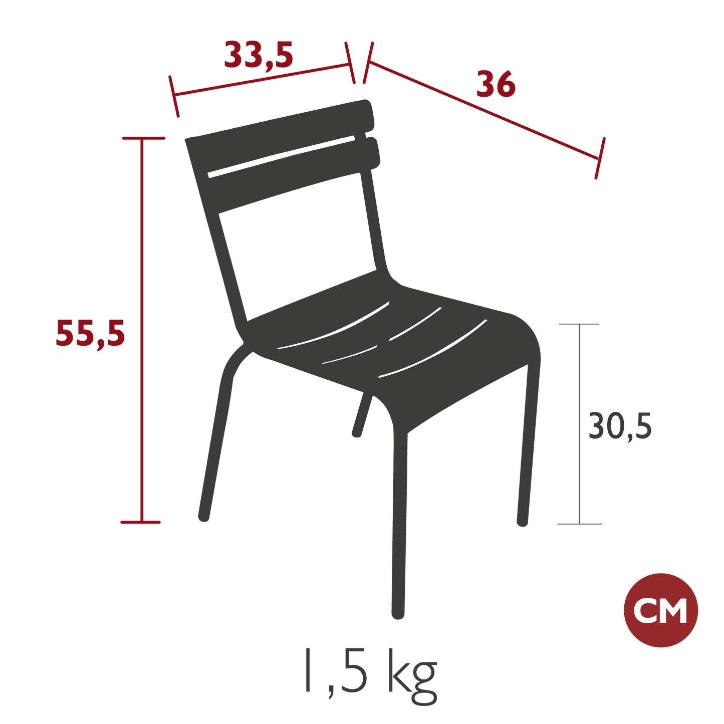 CHAISE "LUXEMBOURG" KID Curiosité