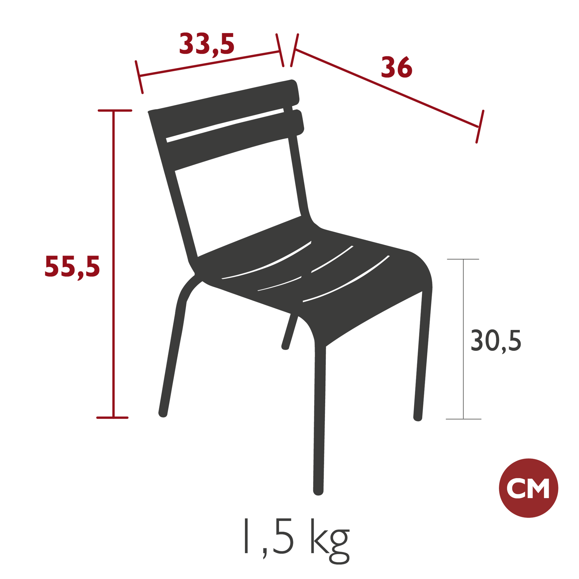 CHAISE "LUXEMBOURG" KID Curiosité