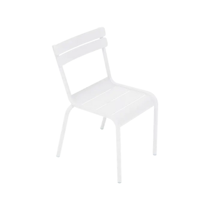 CHAISE "LUXEMBOURG" KID Curiosité Blanc coton