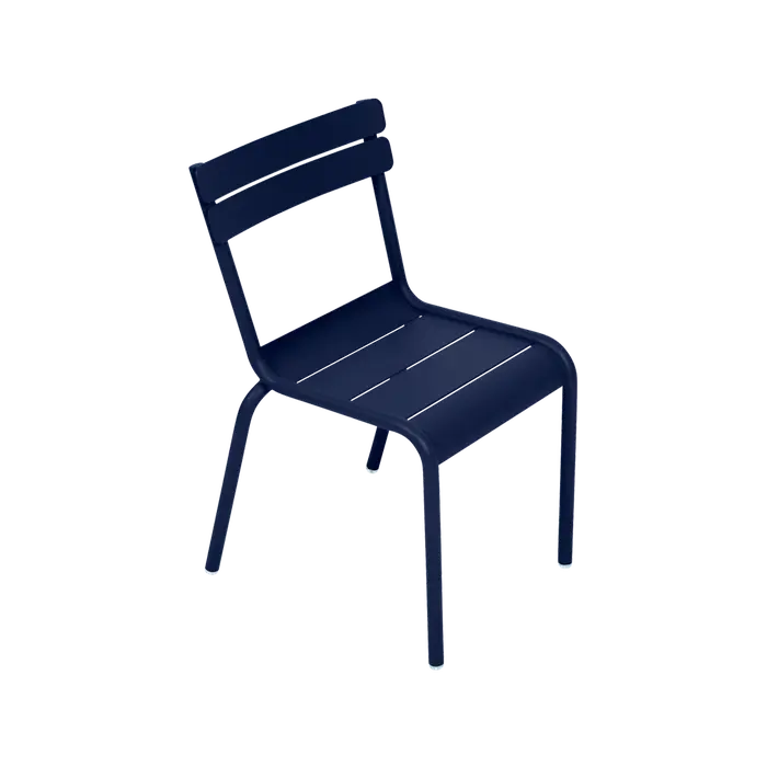 CHAISE "LUXEMBOURG" KID Curiosité Bleu abysse