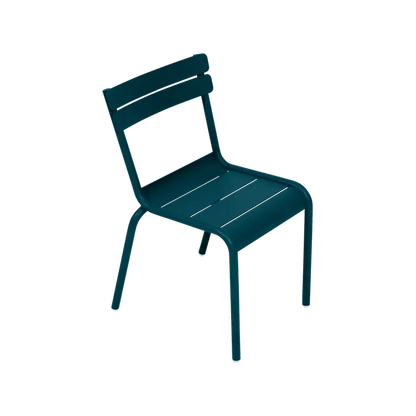 CHAISE "LUXEMBOURG" KID Curiosité Bleu acapulco