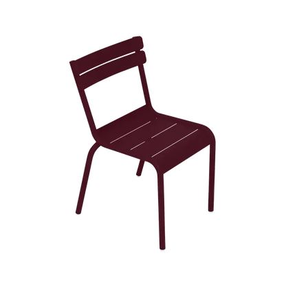 CHAISE "LUXEMBOURG" KID Curiosité Cerise noire