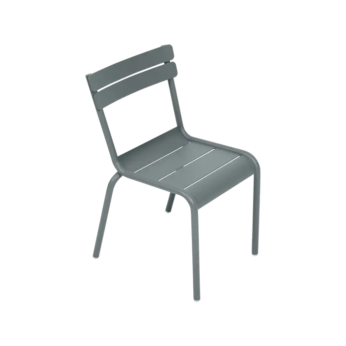 CHAISE "LUXEMBOURG" KID Curiosité Gris orage