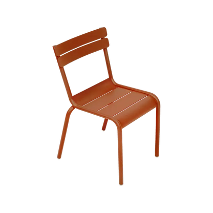 CHAISE "LUXEMBOURG" KID Curiosité Orange confite