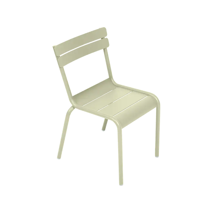 CHAISE "LUXEMBOURG" KID Curiosité Vert tilleul