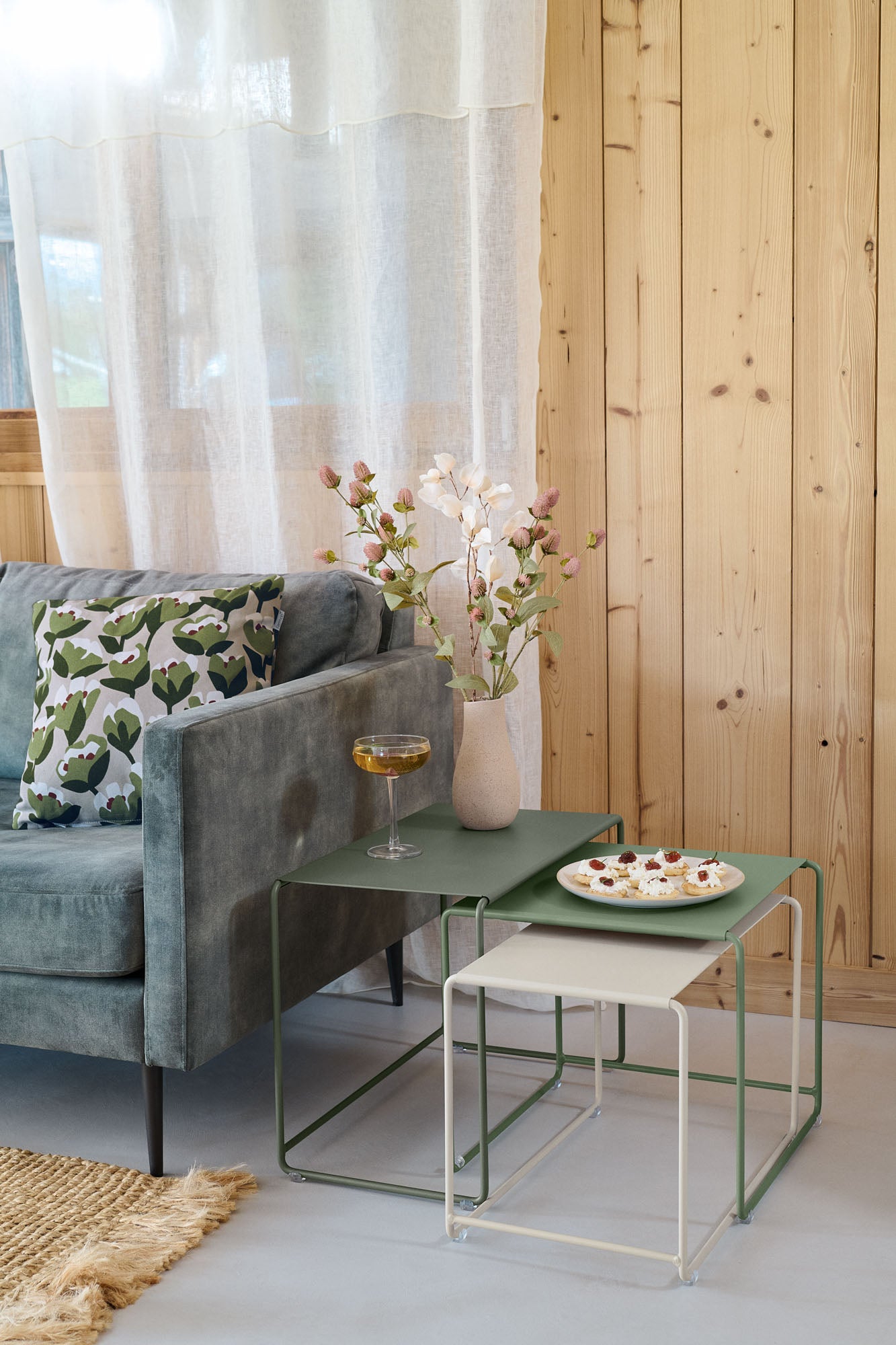 OULALA TRILOGIE DE TABLES BASSES GIGOGNES TABLE FERMOB