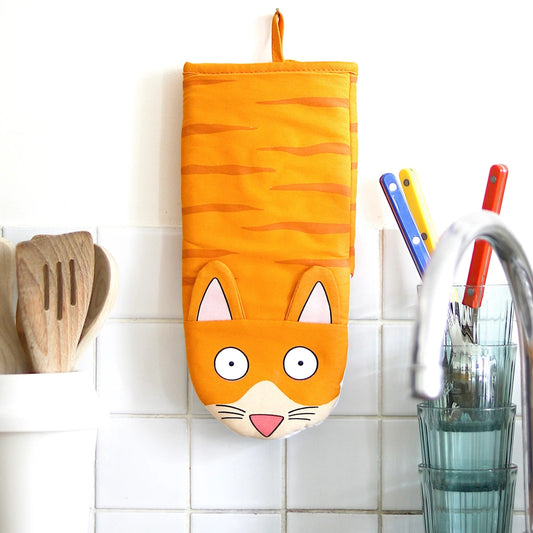 MANIQUE CHAT TORCHON / TABLIER FLUID