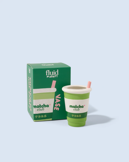 Vase Matcha en céramique – FLUID MARKET FLUID