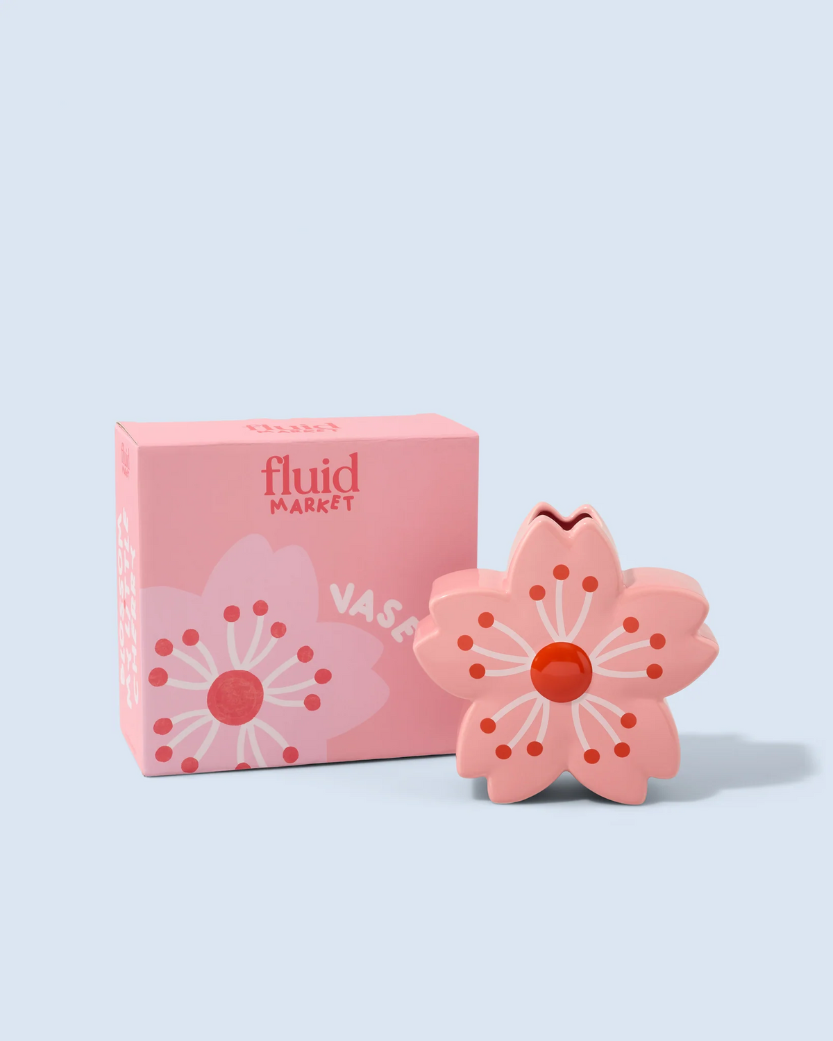 Vase Fleur de Cerisier Sakura en céramique – FLUID MARKET FLUID