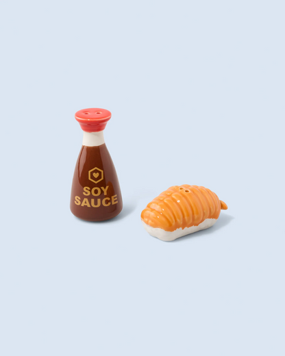 Salière et poivrière Sushi et Sauce Soja en céramique – FLUID MARKET FLUID