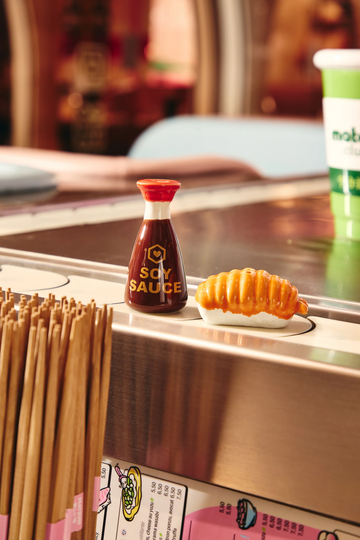 Salière et poivrière Sushi et Sauce Soja en céramique – FLUID MARKET FLUID