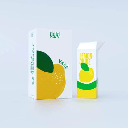 VASE LEMON JUICE VASE / CACHE POT FLUID