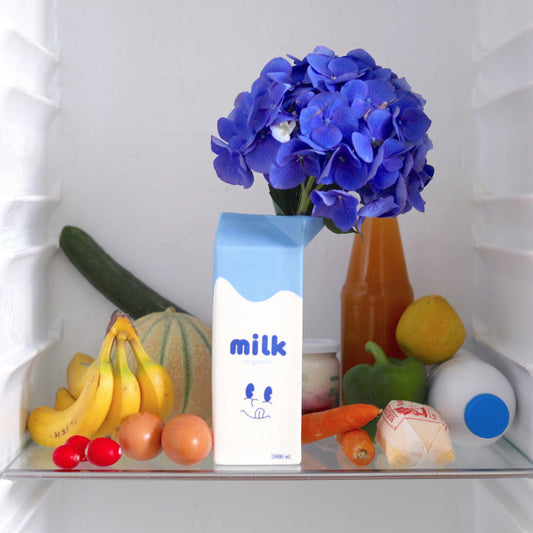 VASE MILK VASE / CACHE POT FLUID