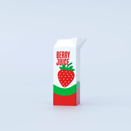 VASE STRAWBERRY JUICE VASE / CACHE POT FLUID