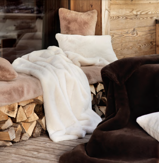 PLAID FAUSSE FOURRURE 150X200 HAOMY