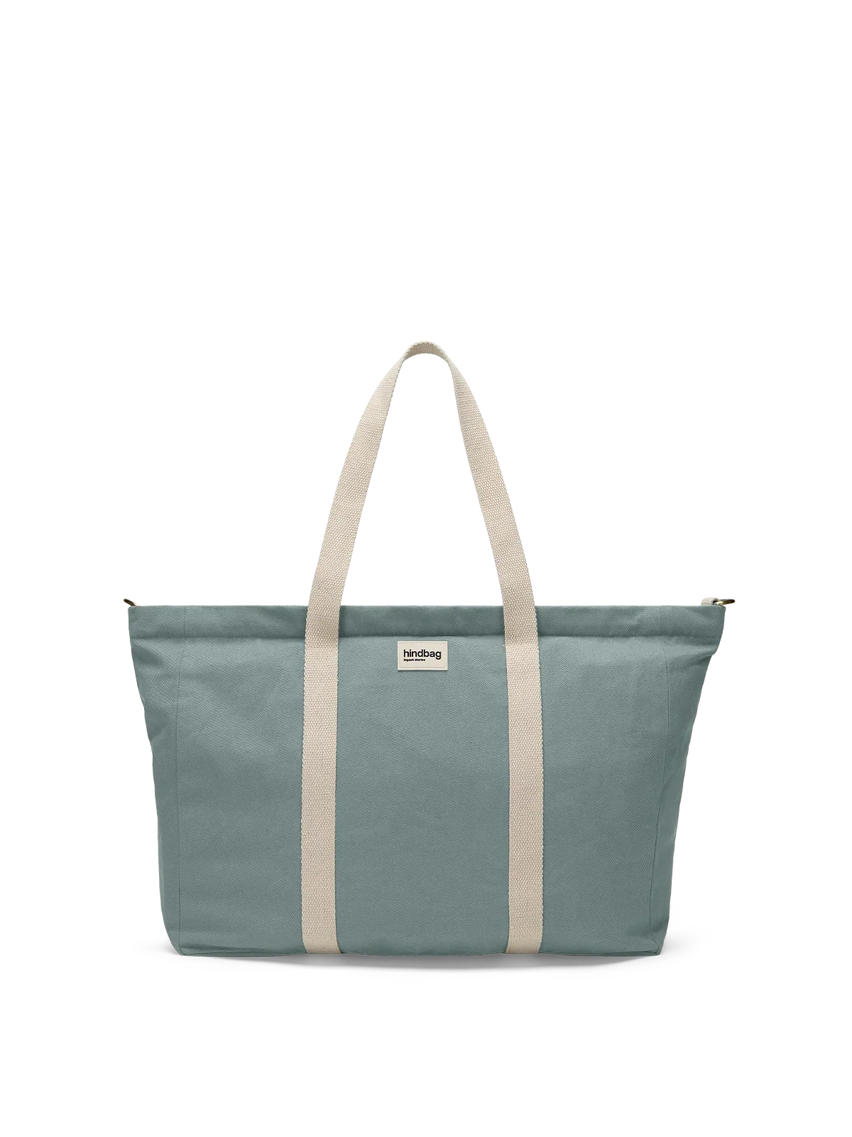 Grand sac cabas Jean en coton bio – HINDBAG HINDBAG SAUGE