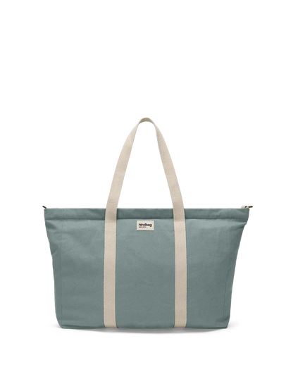 Grand sac cabas Jean en coton bio – HINDBAG HINDBAG SAUGE