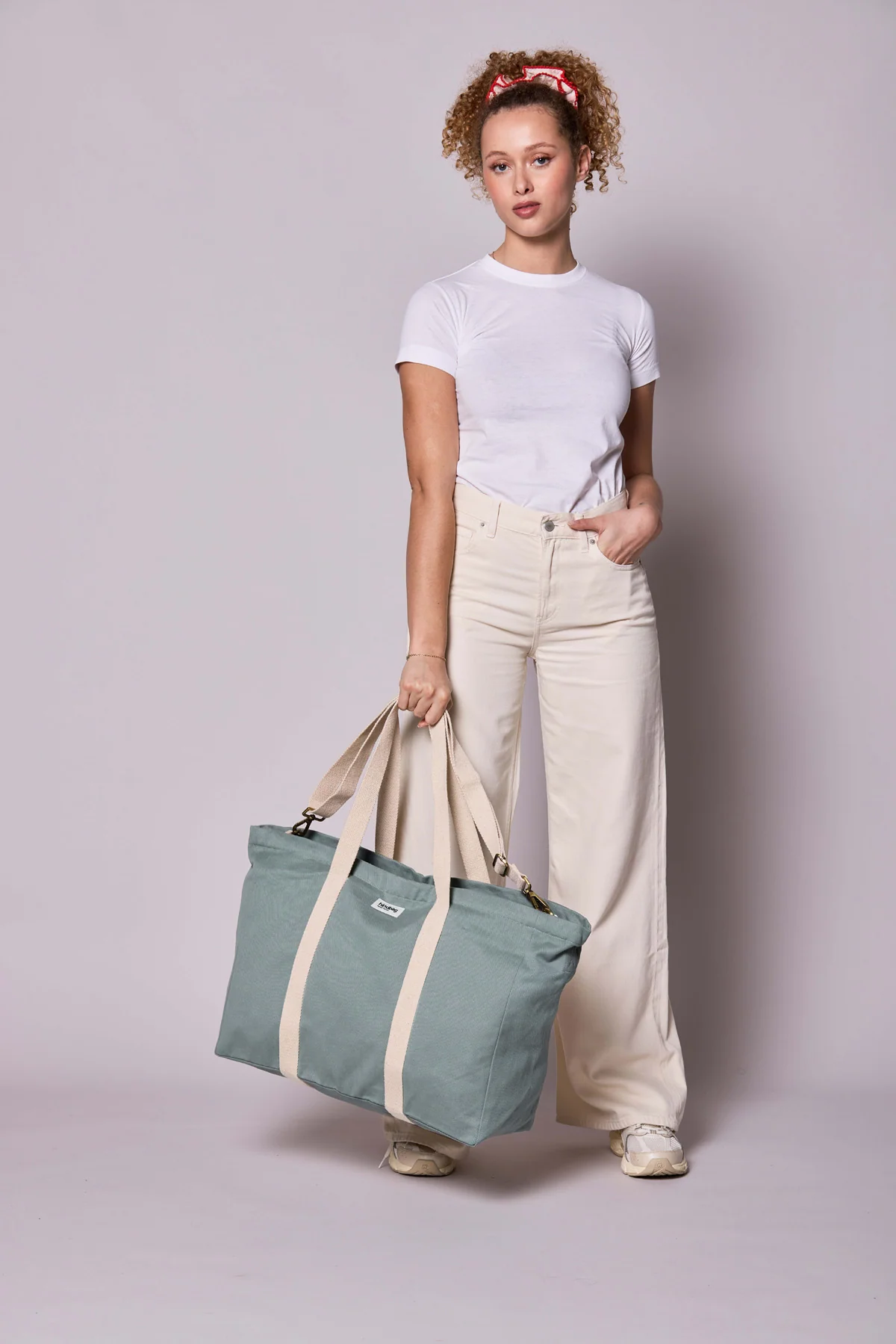 Grand sac cabas Jean en coton bio – HINDBAG HINDBAG