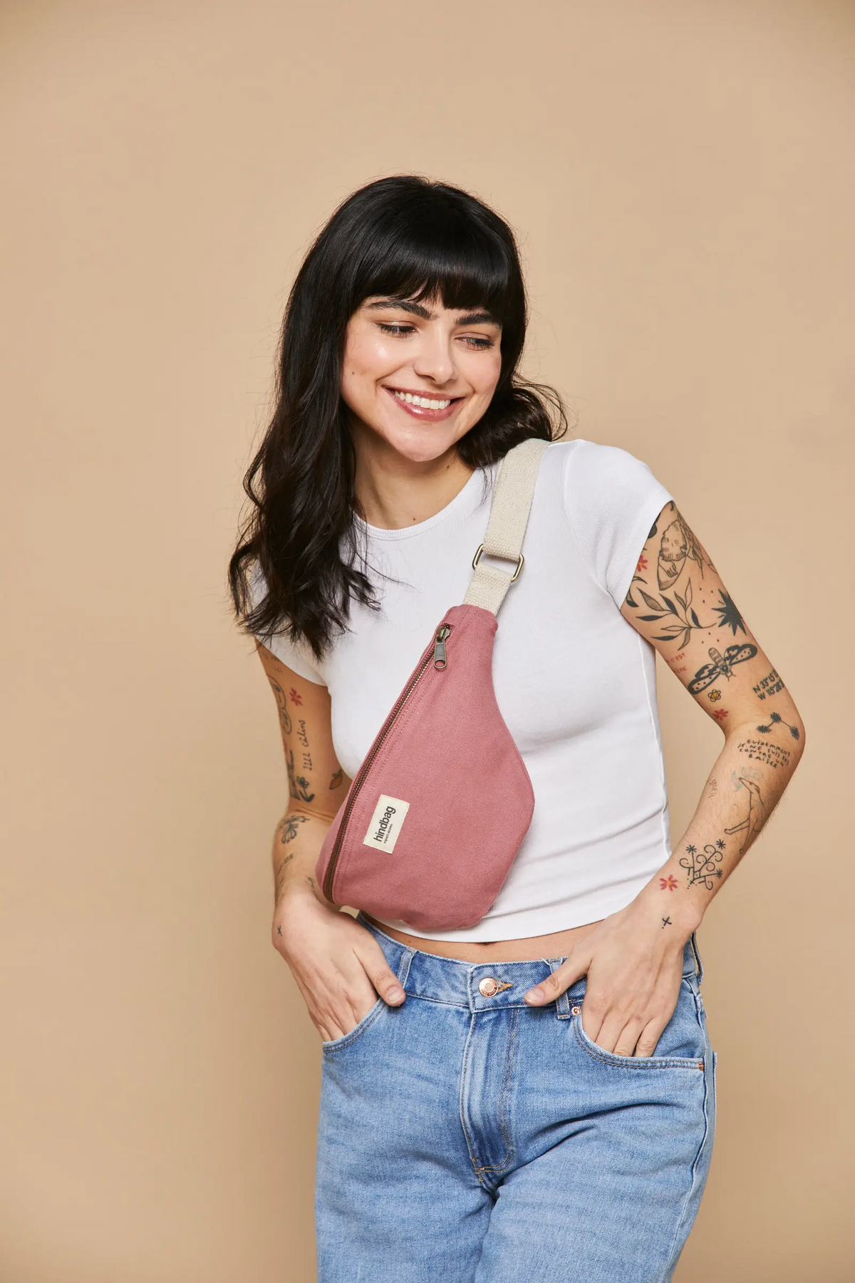 Sac banane Olivia en coton biologique – HINDBAG HINDBAG