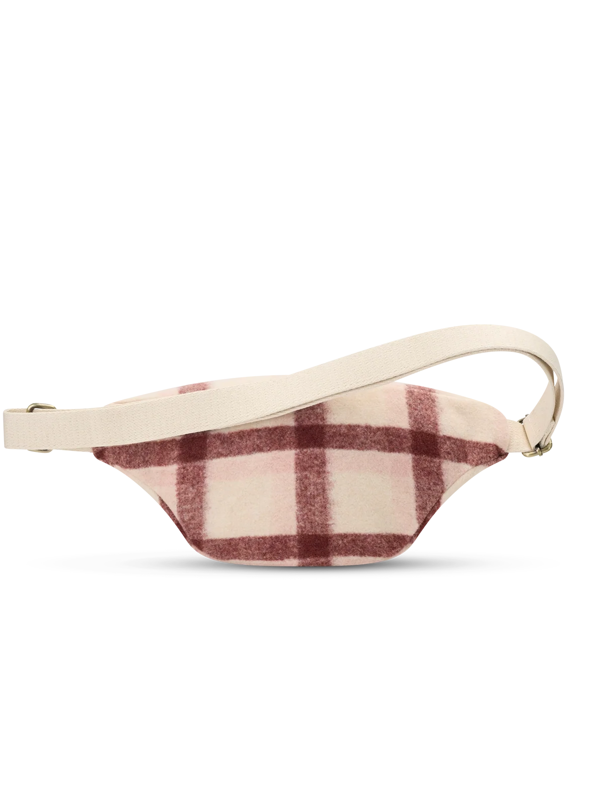 Sac banane Olivia Tartan en tissu effet laine recyclée – HINDBAG HINDBAG