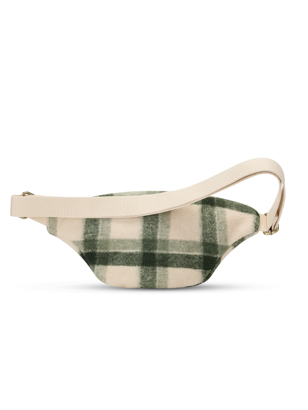 Sac banane Olivia Tartan en tissu effet laine recyclée – HINDBAG HINDBAG