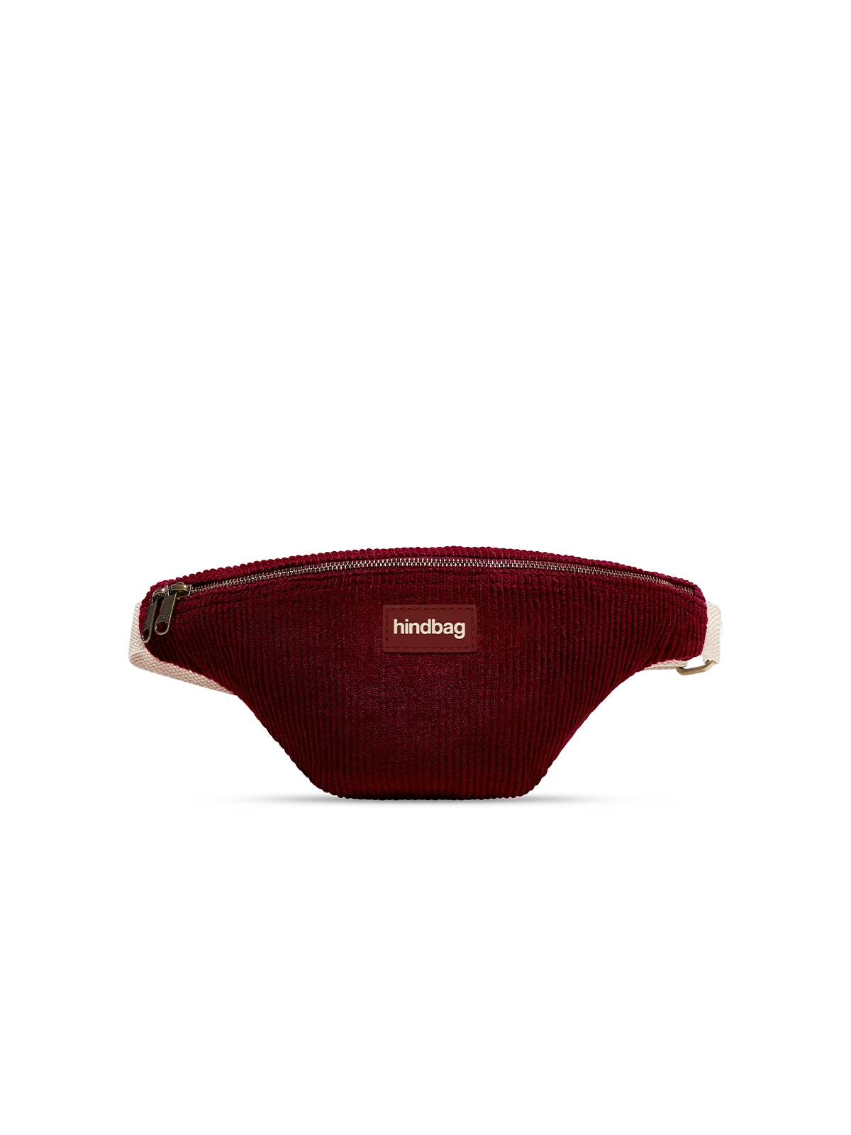 Sac banane Olivia HINDBAG en velours côtelé HINDBAG BORDEAUX