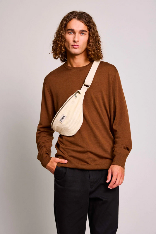 Sac banane Olivia HINDBAG en velours côtelé HINDBAG