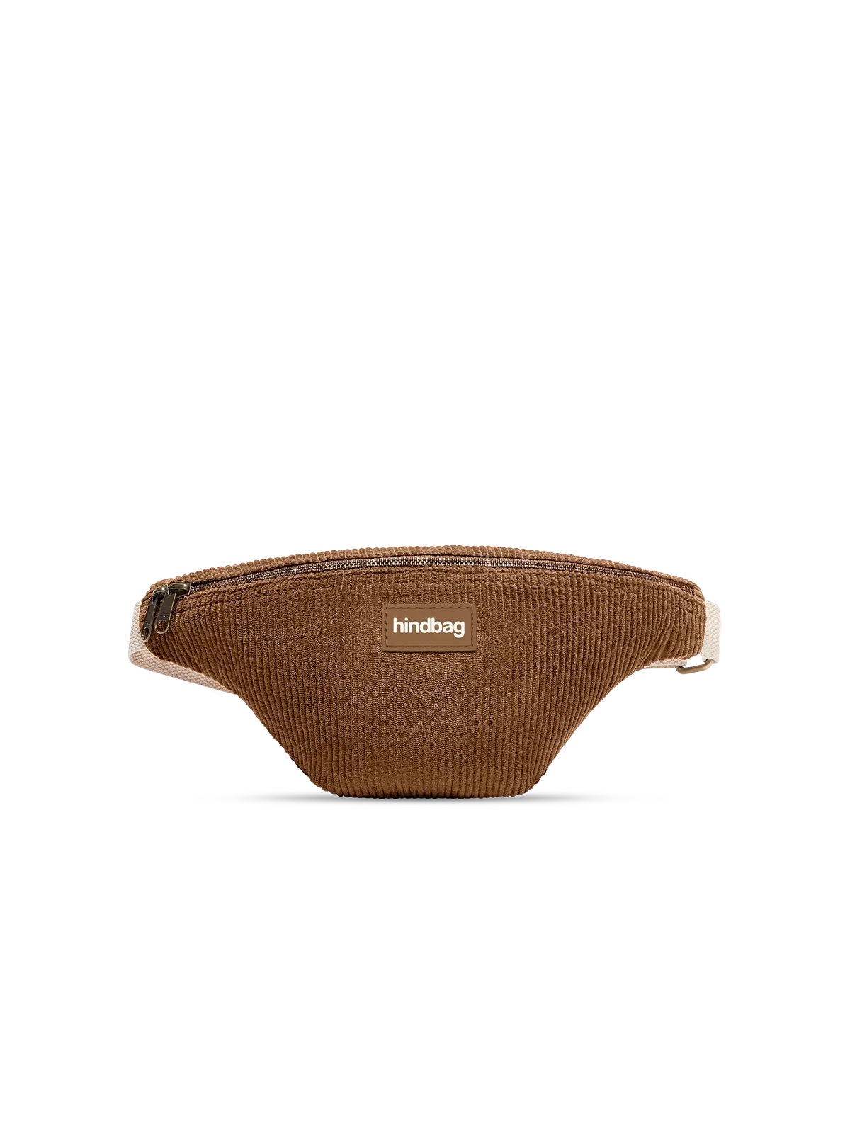Sac banane Olivia HINDBAG en velours côtelé HINDBAG MACCHIATO