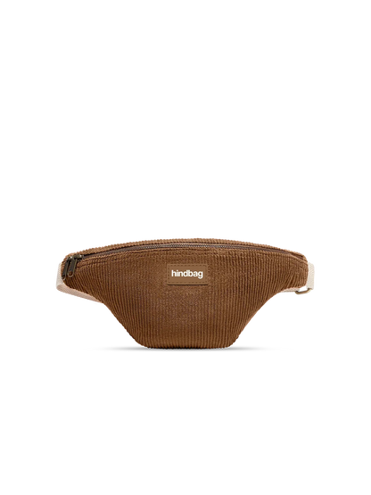 Sac banane Olivia HINDBAG en velours côtelé HINDBAG MACCHIATO