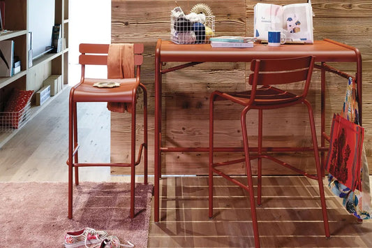 TABLE HAUTE LUXEMBOURG 126 X 73 CM FERMOB