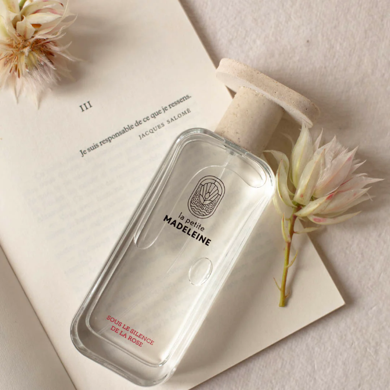EAU DE PARFUM - SOUS LE SILENCE DE LA ROSE LA PETITE MADELEINE